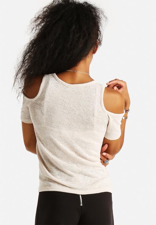 New Look - Cold Shoulder Knit