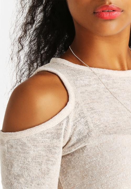 New Look - Cold Shoulder Knit