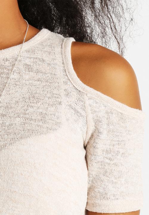 New Look - Cold Shoulder Knit