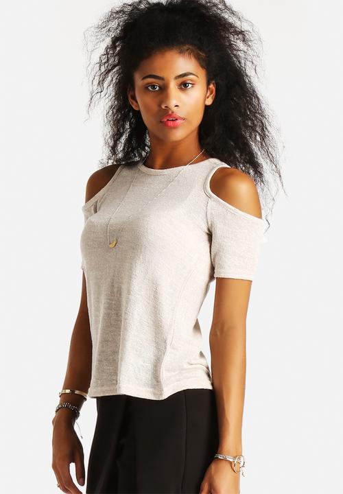 New Look - Cold Shoulder Knit
