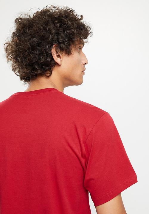 Vans - Mn left chest logo plus short sleeve - chilli pepper