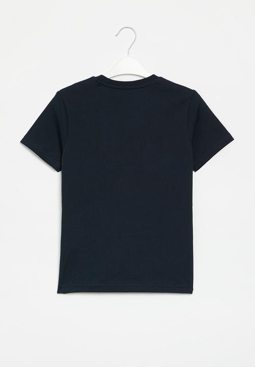 POLO - Boys crested short sleeve tee - navy