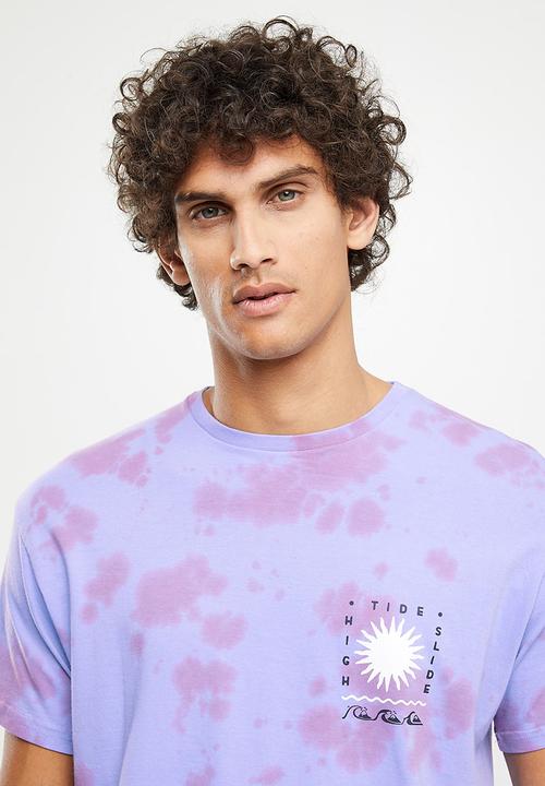 Quiksilver - High tide slide short sleeve - dusty orchid