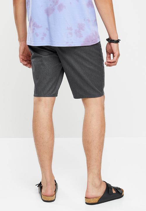 Quiksilver - Everyday union stretch - dark grey heather