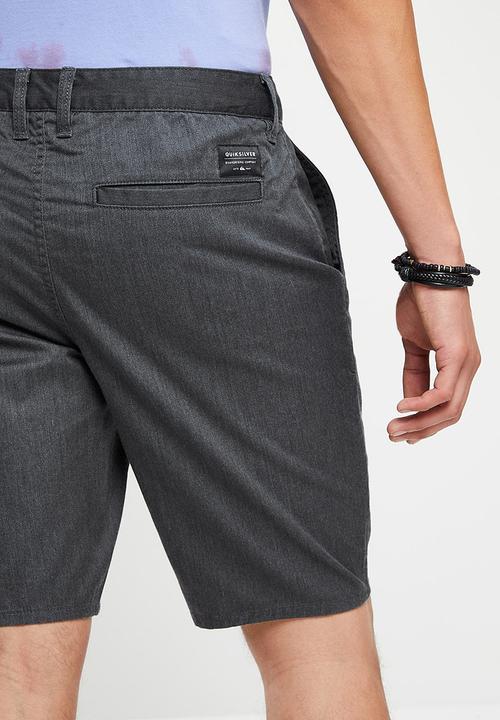 Quiksilver - Everyday union stretch - dark grey heather