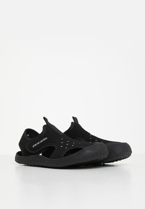 Pierre Cardin - Neoprene sandals - black