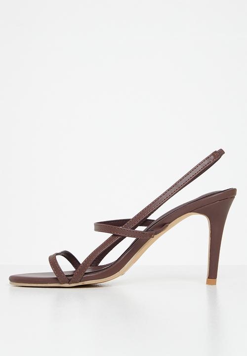 Superbalist - Bon strappy heel - dark brown