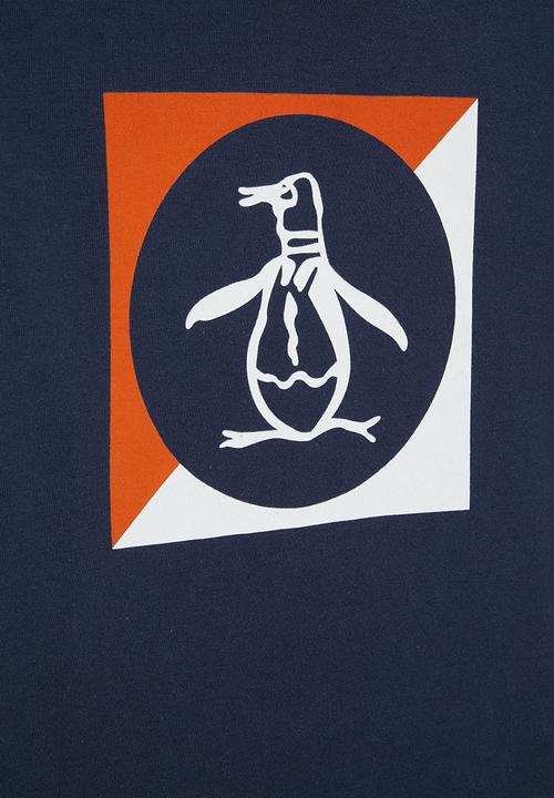 Original Penguin - Square block short sleeve tee - dark sapphire