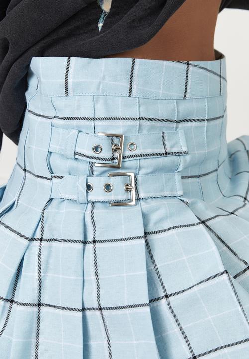 Factorie - Pleated skirt - paris check