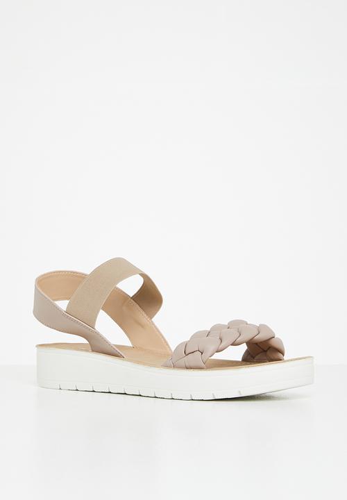 Madison® - Carly slingback woven sandal - neutral