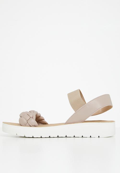 Madison® - Carly slingback woven sandal - neutral