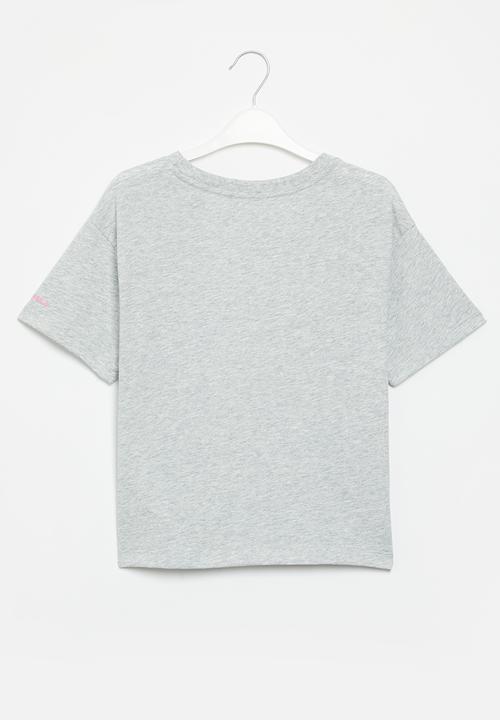 Converse - Cnvg ctp shine elongated T-shirt - light gray heather