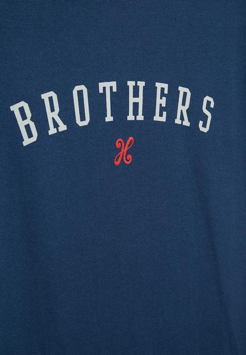 Holmes Bro's - Brothers short sleeve tee - french navy 