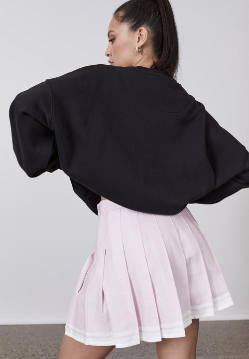 Factorie - Pleated skirt - varsity stripe