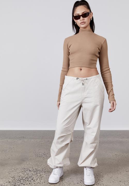 Factorie - Baggy drawtie pant - light stone