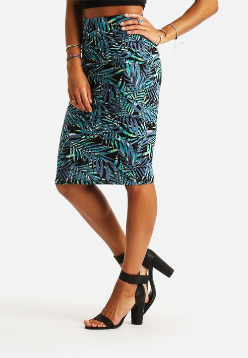 New Look - St Amazonian Palm Pencil Skirt