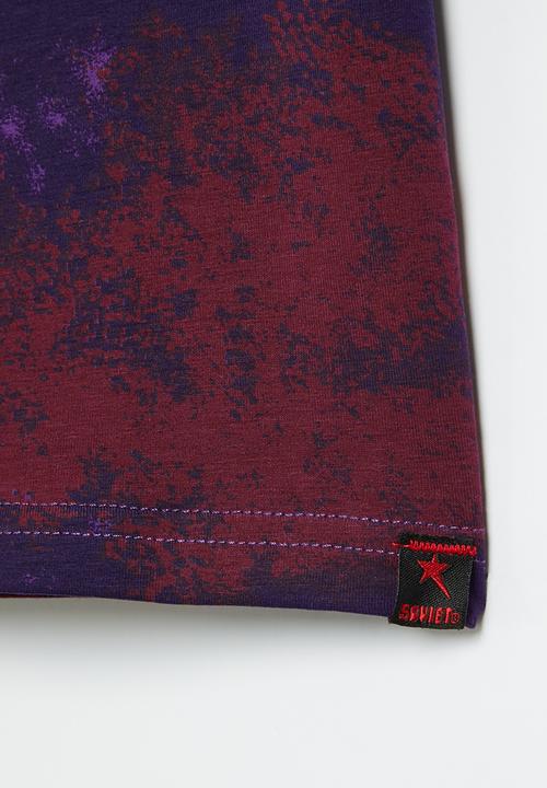 SOVIET - Fashion tee - purple