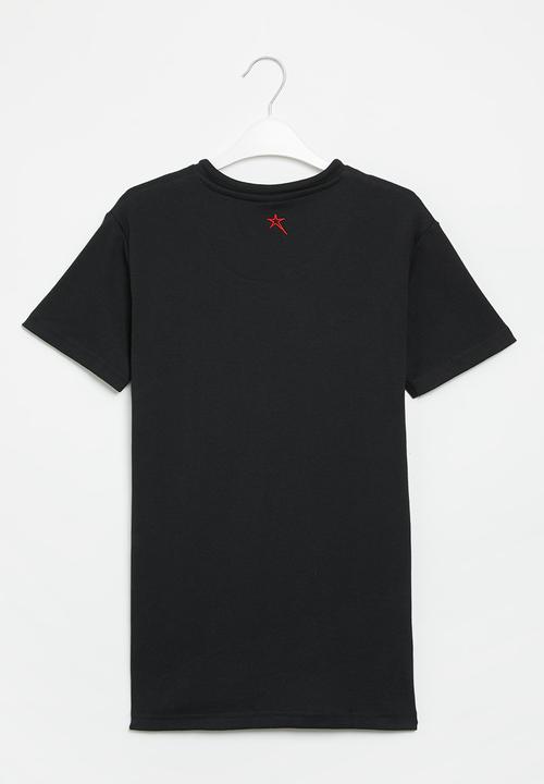 SOVIET - Short sleeve muscle tee - black