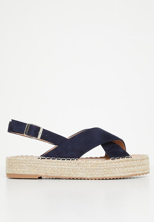 edit - Alexa slingback espadrille - navy