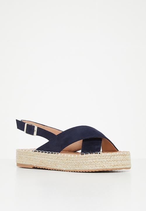 edit - Alexa slingback espadrille - navy