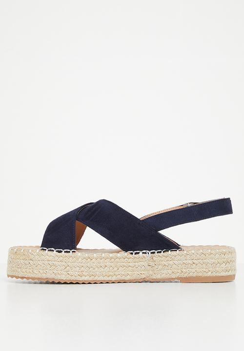 edit - Alexa slingback espadrille - navy