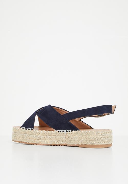 edit - Alexa slingback espadrille - navy