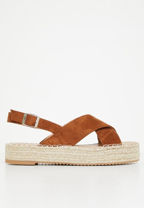 edit - Alexa slingback espadrille - tan