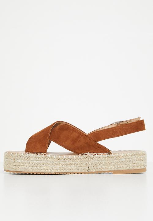 edit - Alexa slingback espadrille - tan