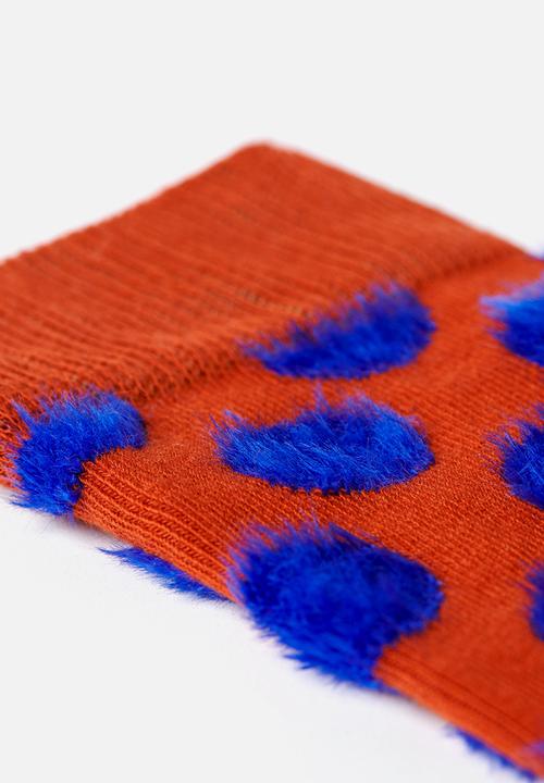 Happy Socks - Big dot socks - orange