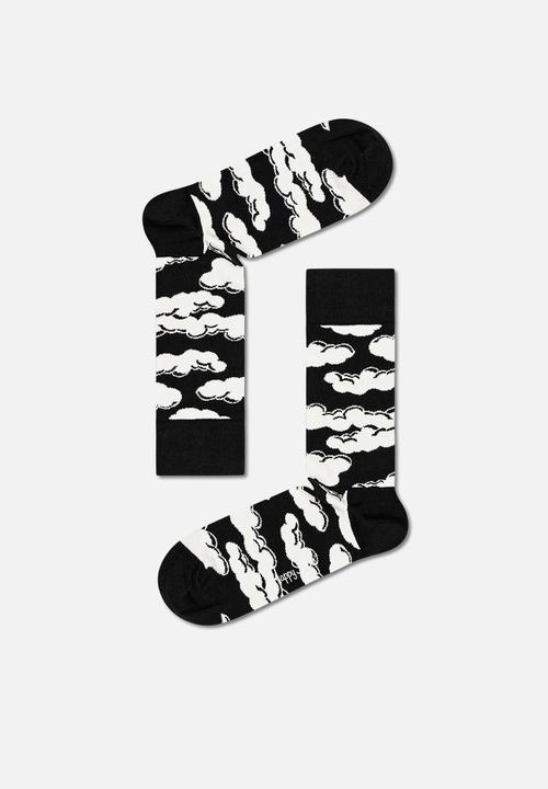 Happy Socks - 4 Pack socks gift set - black & white