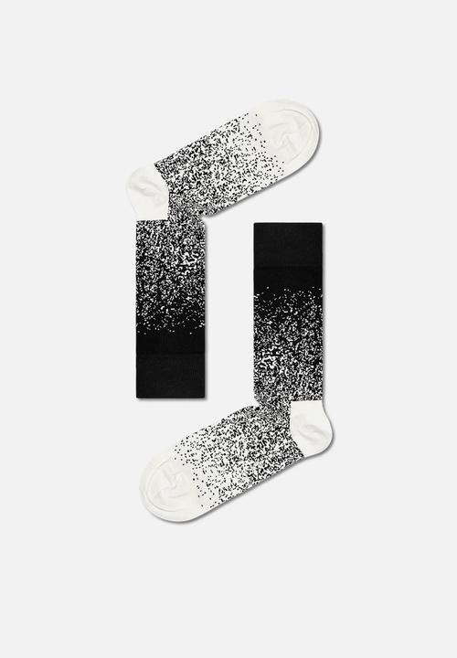Happy Socks - 4 Pack socks gift set - black & white