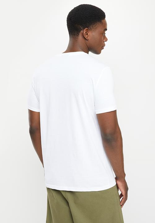 POLO - Men equestrian tee - white