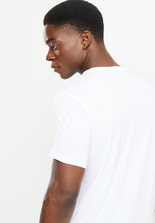 POLO - Men equestrian tee - white