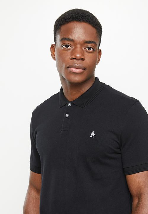 Original Penguin - Daddy short sleeve polo - true black