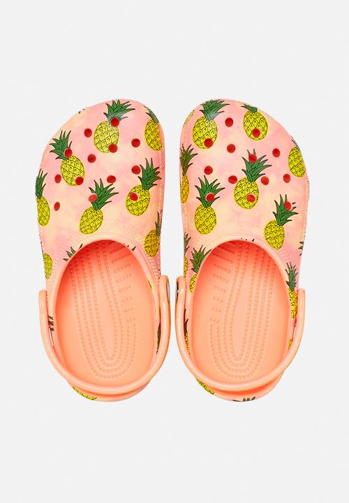Crocs - Classic pool party clog k - papaya