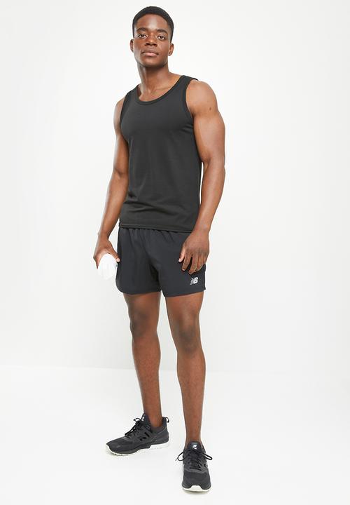 New Balance  - Core run 5in short - black