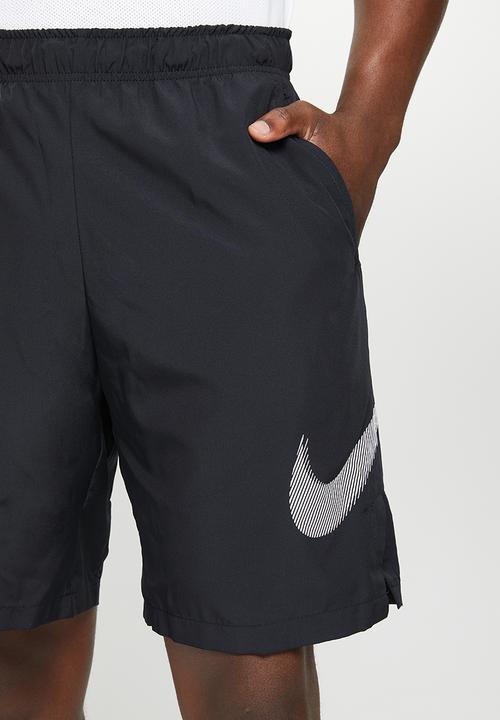 Nike - M nk df flx wvn shrt 9in gfx - black