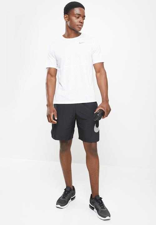 Nike - M nk df flx wvn shrt 9in gfx - black