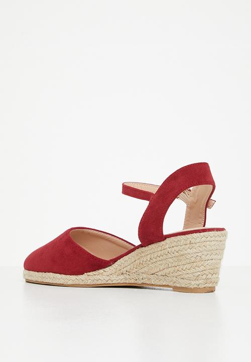 edit - Talia espadrille - red