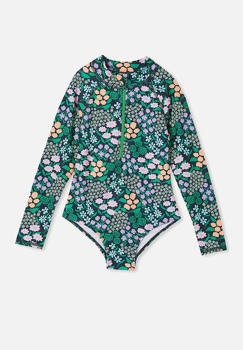 Cotton On - Lydia one piece - navy blazer/clara ditsy