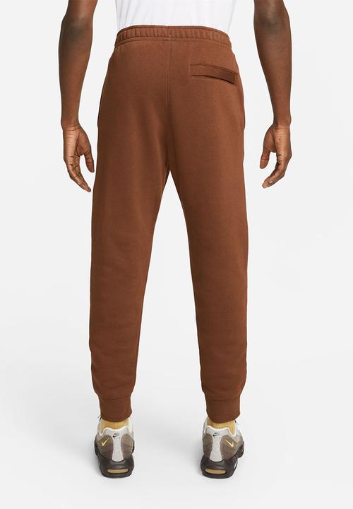 Nike - M nsw club jogger bb - cacao wow & white 