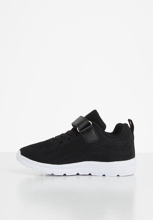 Pop Candy - Sneaker with velcro strap - black