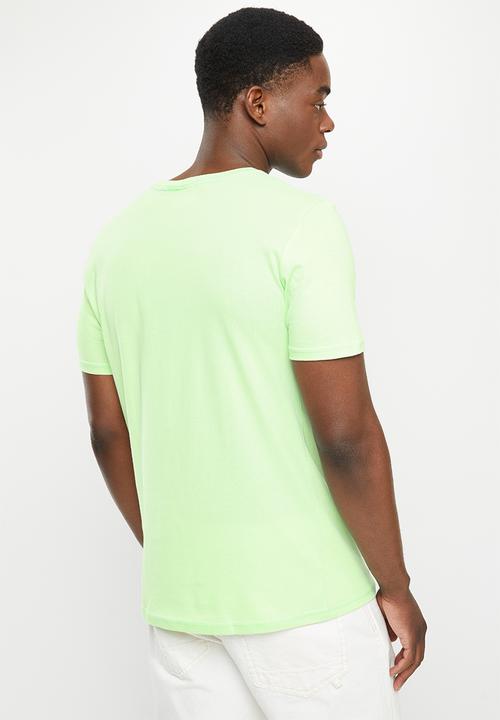 Original Penguin - Felt pocket short sleeve tee - lichen mint
