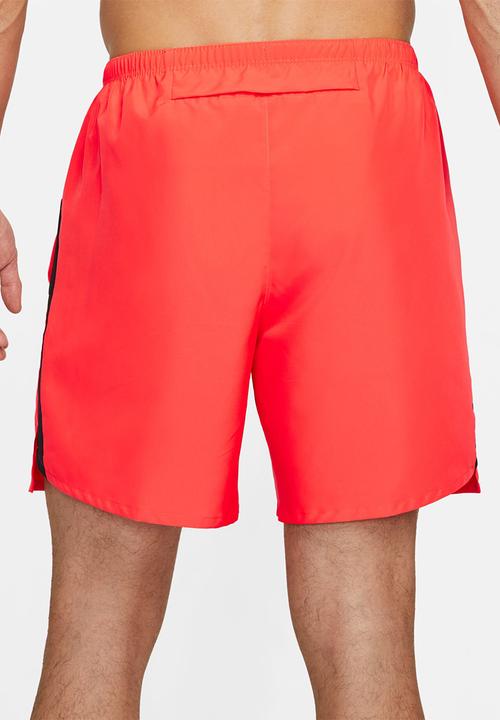 Nike - M Nike df challenger short 7bf - bright crimson