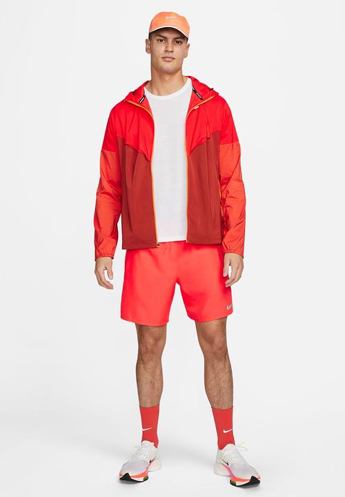 Nike - M Nike df challenger short 7bf - bright crimson