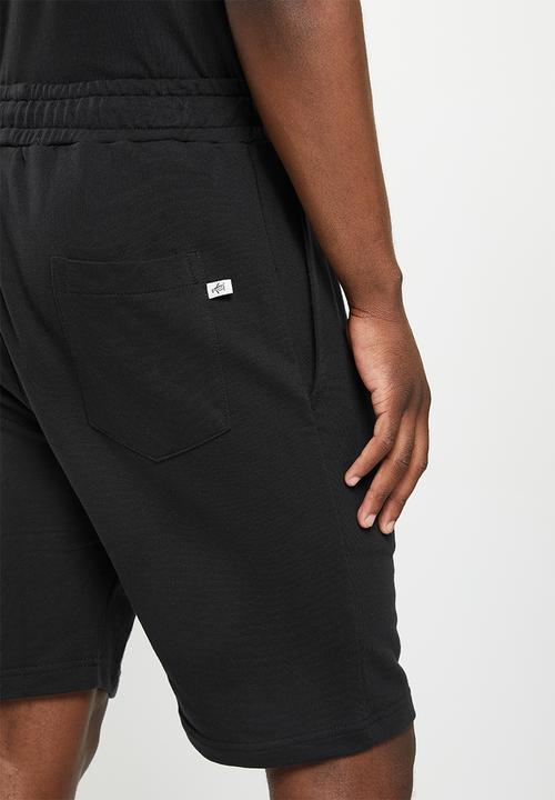 Original Penguin - Penguin fleece short - black