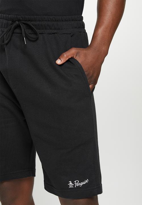 Original Penguin - Penguin fleece short - black