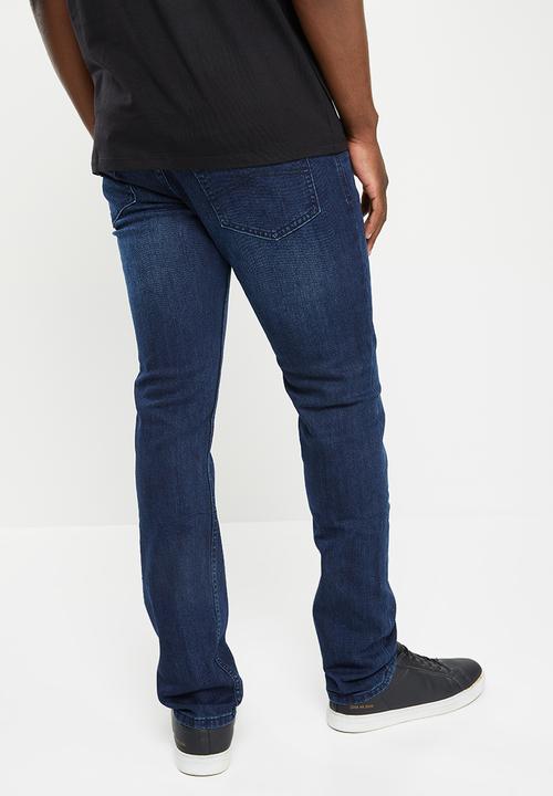 Pringle of Scotland - Light blue slim fit denim - dark indigo