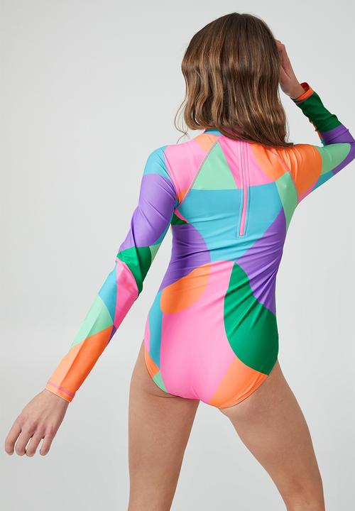 Cotton On - Lily swim one piece - alba abstract