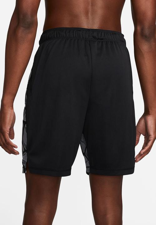 Nike - M Nike df knit short 6.0 dye - black & summit white